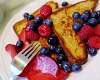 Французские тосты с ягодами - рецепт с фото, рецепт приготовления в домашних условиях