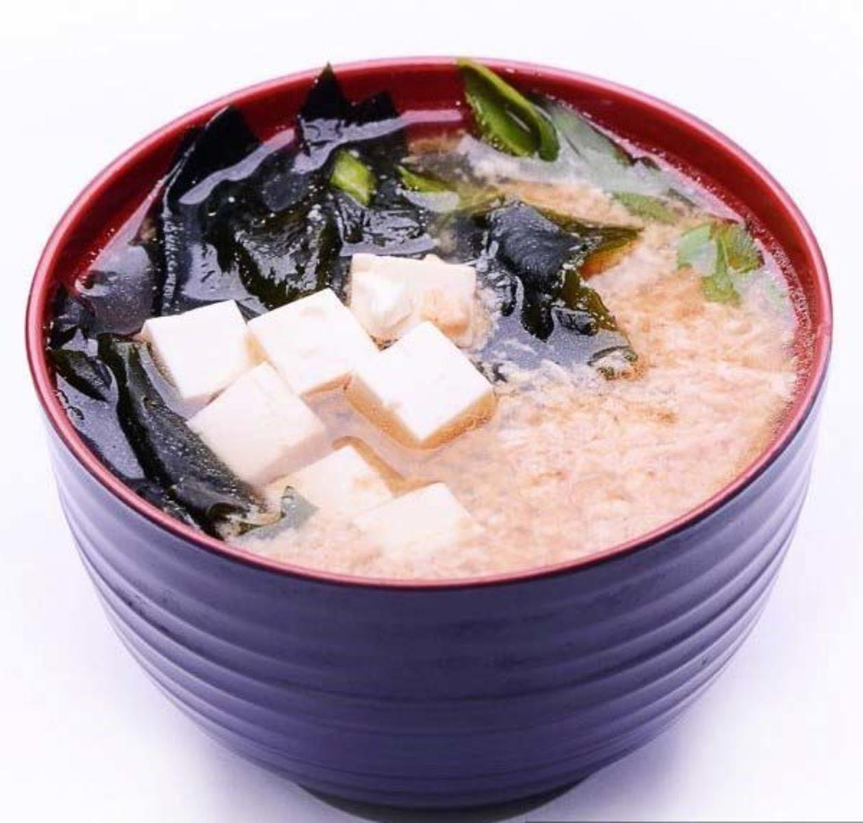 Японский суп кимчи
