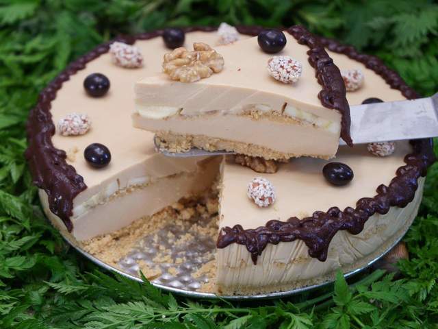 Карамельно-творожный торт с орехами от Ольги Орловой