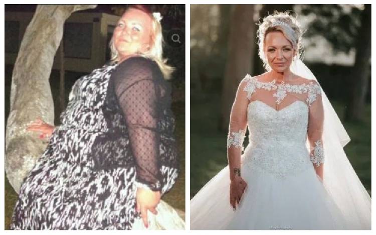 Британка похудела на 63 килограмма перед свадьбой