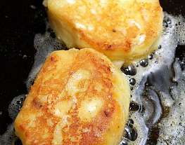 Сырники с картофелем