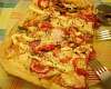 Быстрая пицца с копченой курицей и грибами - рецепт с фото, рецепт приготовления в домашних условиях