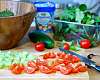 Зеленый салат с семгой и фетой - рецепт с фото, рецепт приготовления в домашних условиях