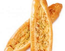 Сырно–чесночный хлеб с зеленью
