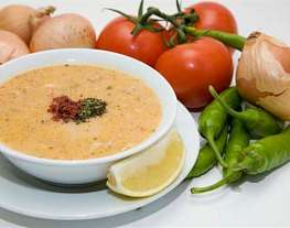 Суп-пюре из свежих помидоров