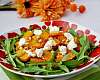 Теплый салат с тыквой, рукколой и кедровыми орешками - рецепт с фото, рецепт приготовления в домашних условиях