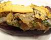 Средиземноморская баклажанная икра с сыром на тостах из черного хлеба - рецепт с фото, рецепт приготовления в домашних условиях