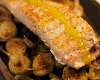 Жареные филе лосося и брюссельская капуста - рецепт с фото, рецепт приготовления в домашних условиях