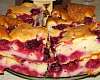 Быстрый пирог с замороженными ягодами (вишней) - рецепт с фото, рецепт приготовления в домашних условиях