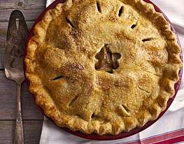 Традиционный американский яблочны пирог