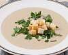 Крем-суп из белых грибов с трюфельными крутонами - рецепт с фото, рецепт приготовления в домашних условиях