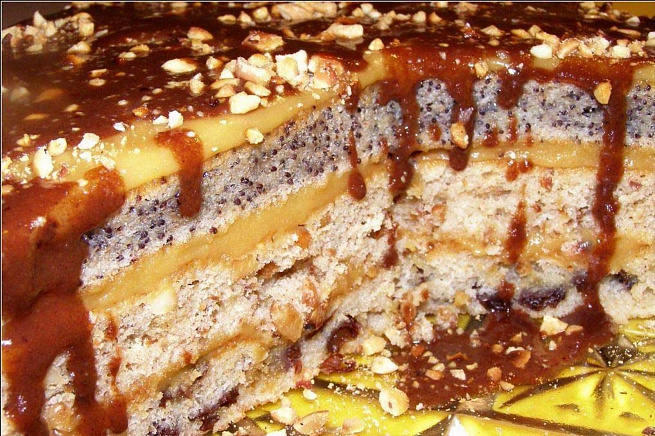 Торт трехслойный, пошаговый рецепт с фото на ккал