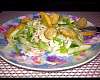 Хрустящий салат с курицей, красным луком и сухариками - рецепт с фото, рецепт приготовления в домашних условиях