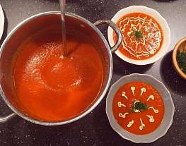 Крем-суп из болгарского перца