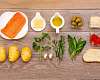 Филе семги с базиликом, оливками и картофелем - рецепт с фото, рецепт приготовления в домашних условиях