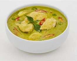 Тайский куриный суп