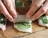Рыбные рулетики с зеленым соусом - рецепт с фото, рецепт приготовления в домашних условиях