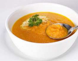 Суп из моркови и кориандра