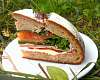 Пан-банья (Слоеный бутерброд в хлебе) - рецепт с фото, рецепт приготовления в домашних условиях
