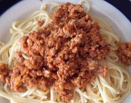 Итальянская мясная подлива к спагетти