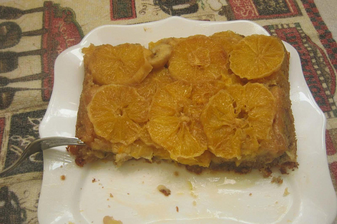 Апельсиново-банановый тарт татен, аgtkmcbyjdj-,аyаyjdsq nаhn nаnty