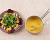 Салат корн с морским гребешком и манговым соусом - рецепт с фото, рецепт приготовления в домашних условиях