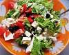 Овощной салат с сыром сиртаки и маслинами - рецепт с фото, рецепт приготовления в домашних условиях