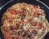Спагетти с морепродуктами и помидорами черри - рецепт с фото, рецепт приготовления в домашних условиях