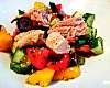 Салат с тунцом и свежими овощами - рецепт с фото, рецепт приготовления в домашних условиях