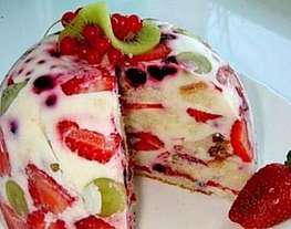 Летний ягодный десерт