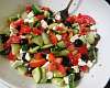 Греческий салат с зеленью - рецепт с фото, рецепт приготовления в домашних условиях