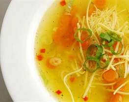 Китайский суп с лапшой