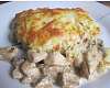 Курица с грибами, запеченная под картофельно-сырной шубой - рецепт с фото, рецепт приготовления в домашних условиях