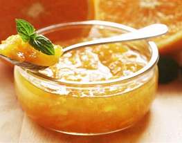 Цитрусовое желе с медом и мятой