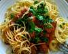 Спагетти с мясными шариками в томатном соусе - рецепт с фото, рецепт приготовления в домашних условиях