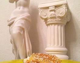 Тиропита (Греческий пирог с брынзой и зеленью)