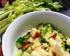 Легкий салат с сельдереем, куриным филе и яблоками - рецепт с фото, рецепт приготовления в домашних условиях