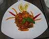 Филе жареного лосося и судака с овощами под пикантным соусом - рецепт с фото, рецепт приготовления в домашних условиях