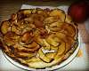 Яблочный пирог с сахарной пудрой - рецепт с фото, рецепт приготовления в домашних условиях
