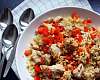 Салат из курицы с кускусом и овощами - рецепт с фото, рецепт приготовления в домашних условиях