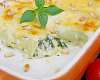 Каннеллони со шпинатом и сыром под соусом бешамель - рецепт с фото, рецепт приготовления в домашних условиях