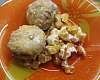 Куриные шарики с картофелем под сметаной с сыром - рецепт с фото, рецепт приготовления в домашних условиях