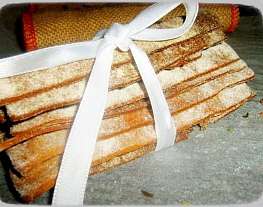 Постные ржаные хлебцы с тмином