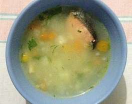 Суп из семги