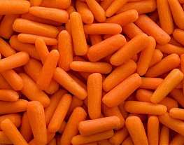 Жареная молодая морковь в оливковом масле