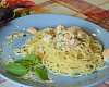 Спагетти с лососем в сметанно-сливочном соусе - рецепт с фото, рецепт приготовления в домашних условиях