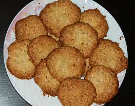 Овсяное печенье с кедровыми орехами