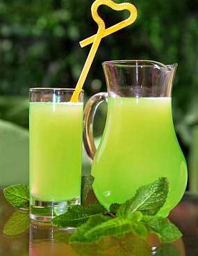 Зеленый лимонад