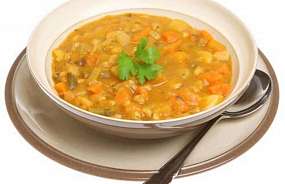 Овощной суп с орегано