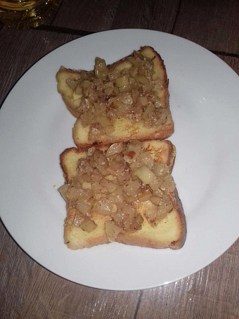 Французские тосты с яблоками, ahаywepcrbt njcns c z,kjrаvb